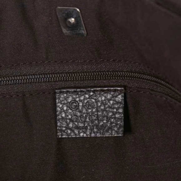 Abbey GG Canvas D Ring Pocket Tote Brown - Picture 4 of 8